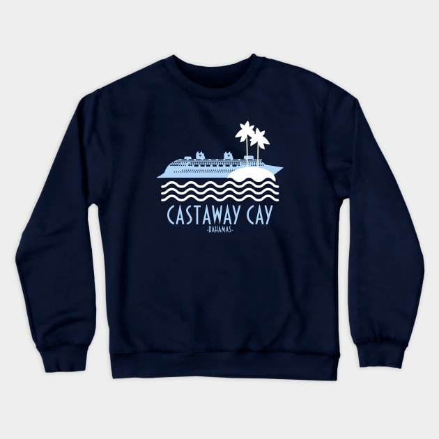 Castaway Cay Crewneck Sweatshirt by Lunamis